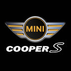 MINI COOPER S LOGO PROJECROTR LIGHTS Nr.96 (Menge 1 = 2 Logo Film / 2 Türleuchten)
