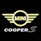 MINI COOPER S LOGO PROJECROTR LIGHTS Nr.139 (cantidad 1 = 2 logo película / 2 luces de puerta)
