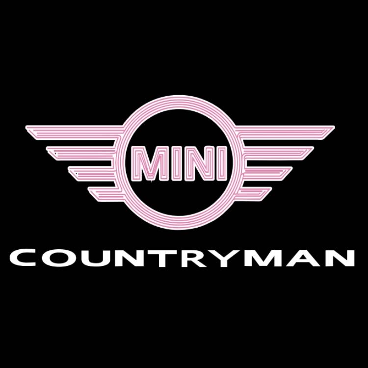 Mini countryman logo Project LAMP No. 147 (quantity 1 = 2 logo Film / 2 door LAMP)