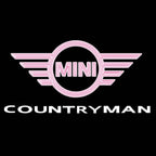 Mini countryman logo Project LAMP No. 147 (quantity 1 = 2 logo Film / 2 door LAMP)