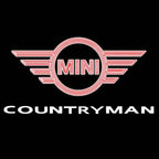 MINI COUNTRYMAN LOGO PROJECROTR LIGHTS Nr.128 (cantidad 1 = 2 logo película / 2 luces de puerta)