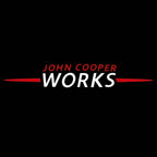 JOHN COOPER WORKS LOGO PROJECROTR LIGHTS Nr.87 (Menge 1 = 2 Logo Film / 2 Türlichter)
