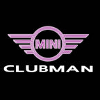 LUCES DE PROYECTOR CON LOGO CLUBMAN Nr.140 (cantidad 1 = 2 Película de Logo / 2 luces de puerta)