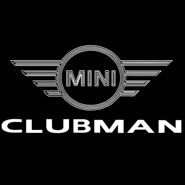 MINI CLUBMAN LOGO PROJECROTR LIGHTS Nr.30 (quantità 1 = 2 Logo Film / 2 luci porta)