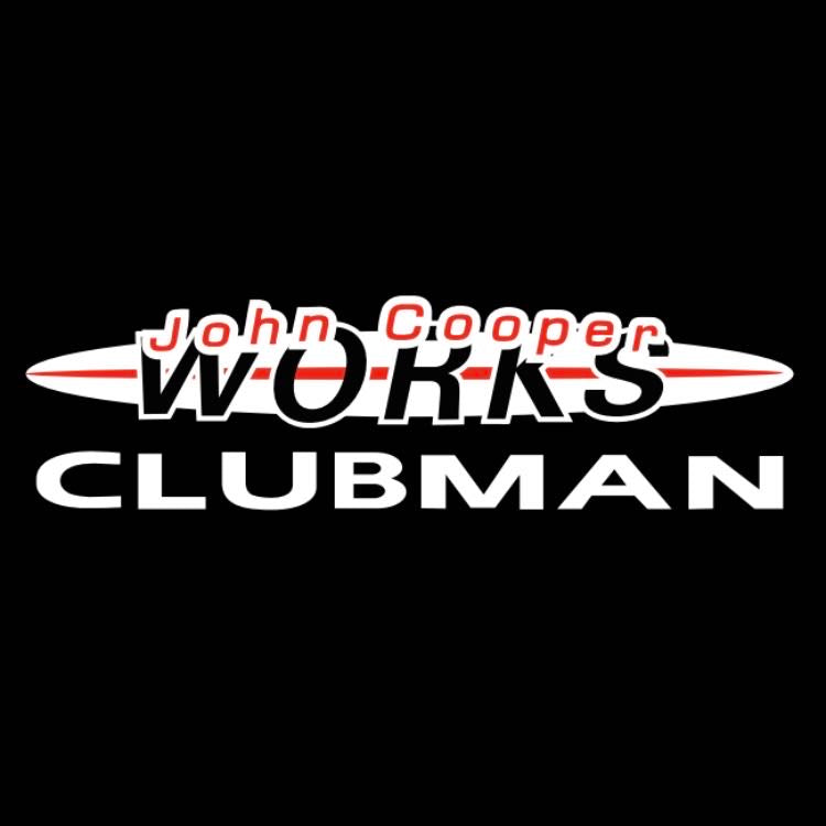 CLUBMAN LOGO PROJECROTR LIGHTS Nr.80 (Menge 1 = 2 Logo Film / 2 Türleuchten)