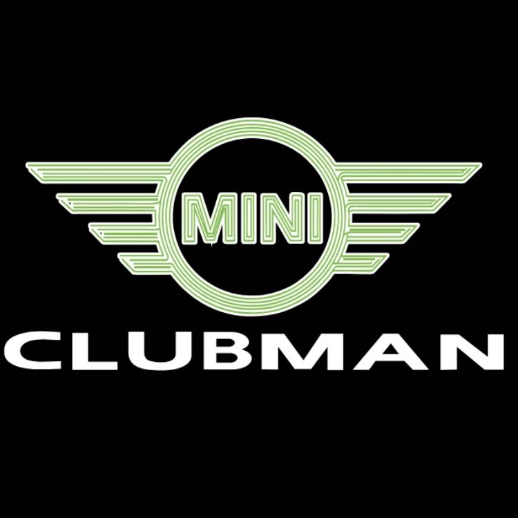 MINI CLUBMAN LOGO PROJECROTR LIGHTS Nr.130 (cantidad 1 = 2 logo película / 2 luces de puerta)