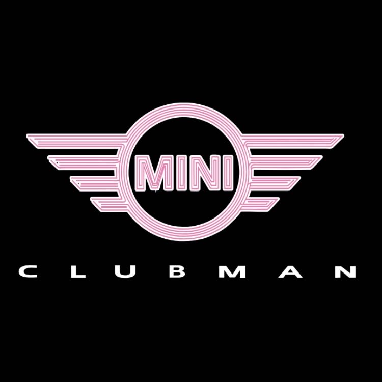 LUCI PROIETTORI LOGO MINI CLUBMAN Nr.149 (quantità 1 = 2 Logo Film / 2 luci porta)