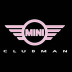 LUCI PROIETTORI LOGO MINI CLUBMAN Nr.149 (quantità 1 = 2 Logo Film / 2 luci porta)