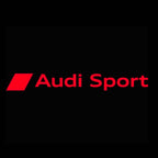 AUDI LOGO PROJECTOT LIGHTS Nr.111 (الكمية 1 = 2 Logo Films /2 أضواء الباب)