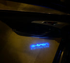 AUDI LOGO PROJECTOT LIGHTS Nr.19 (quantité 1 = 2 Logo Films /2 feux de porte)