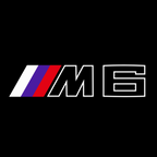 BMW M6 LOGO PROJECTOT LIGHTS Nr.04 (quantité 1 = 1 ensemble/2 feux de porte)
