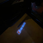 AUDI LOGO PROJECTOT LIGHTS Nr.19 (quantité 1 = 2 Logo Films /2 feux de porte)