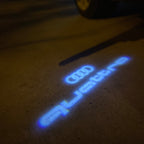 AUDI LOGO PROJECTOT LIGHTS Nr.19 (quantité 1 = 2 Logo Films /2 feux de porte)