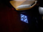 Football CLUB VfL Borussia Mönchengladbach Logo Nr.258  (quantity 1 = 2 Logo Films /2 door lights）