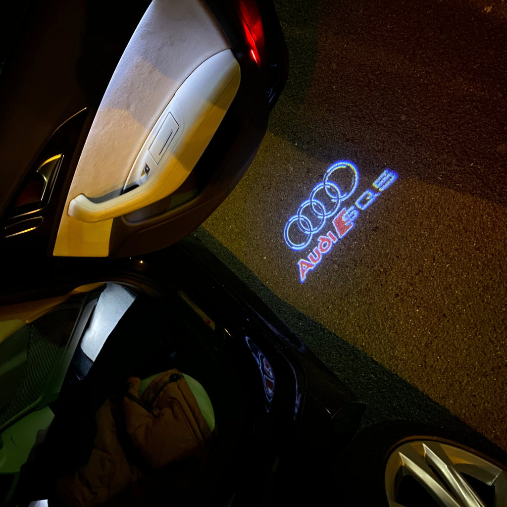 AUDI LOGO PROJEKTOT LIGHTS Nr.253 (Menge 1 = 2 Logo Films /2 Türlichter im Kombi 652899;