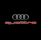 AUDI LOGO PROJECTOT LIGHTS Nr.19 (quantité 1 = 2 Logo Films /2 feux de porte)