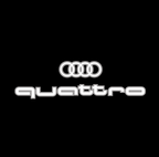 AUDI LOGO PROJECTOT LIGHTS Nr.19 (quantité 1 = 2 Logo Films /2 feux de porte)