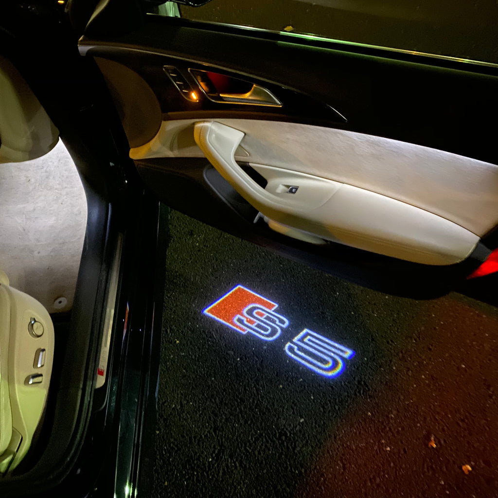 S5 LOGO PROJECTOT LIGHTS Nr.19 (Menge 1 = 2 Logofilme /2 Türleuchten)
