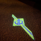 LUCES DEL PROYECTOR DEL LOGOTIPO Volvo Nr.30 (cantidad 1 = 2 Película de logotipo / 2 luces de puerta)