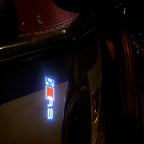 AUDI LOGO PROJECTOT LIGHTS Nr.19 (quantité 1 = 2 Logo Films /2 feux de porte)
