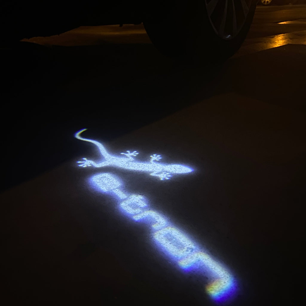 AUDI LOGO PROJECTOT LIGHTS Nr.19 (quantité 1 = 2 Logo Films /2 feux de porte)
