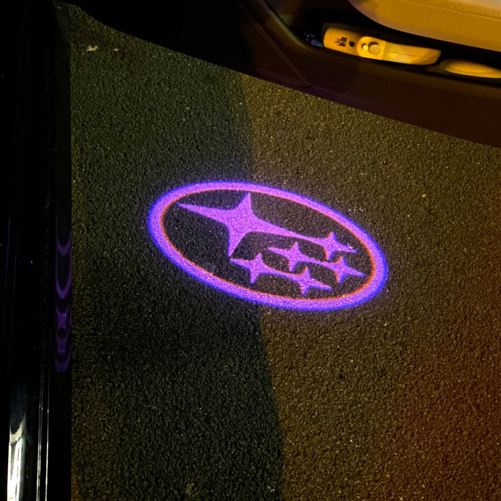 SUBARU  LOGO PROJECROTR LIGHTS  (quantity 1 = 1 sets/2 door lights)Nr.03A3