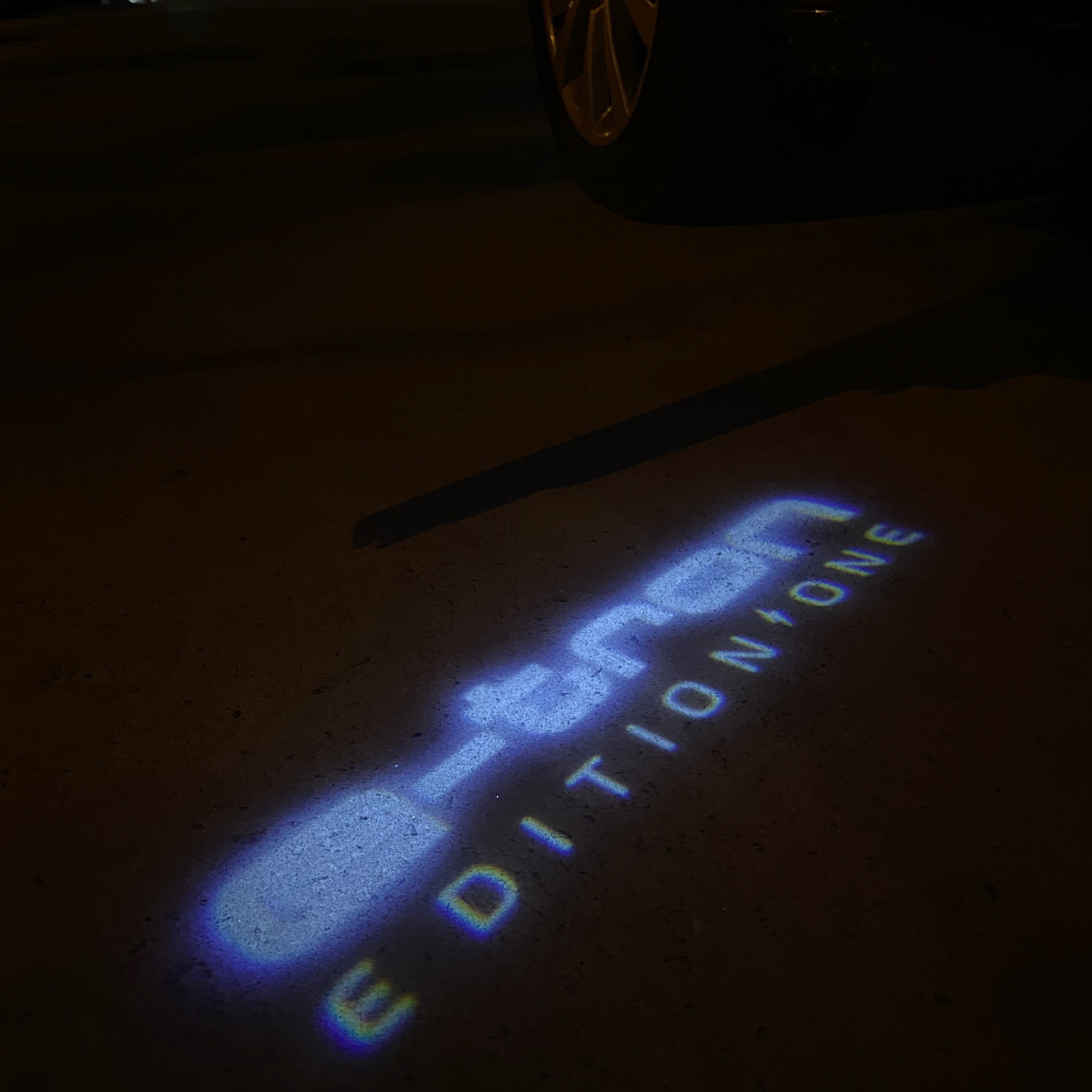 AUDI LOGO PROJECTOT LIGHTS Nr.19 (quantité 1 = 2 Logo Films /2 feux de porte)