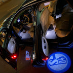 AUDI S7 LOGO PROJECTOT LIGHTS Nr.360 (quantità 1 = 2 Logo Films /2 luci porta)