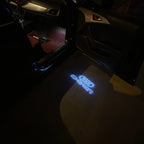 AUDI LOGO PROJECTOT LIGHTS Nr.19 (quantité 1 = 2 Logo Films /2 feux de porte)