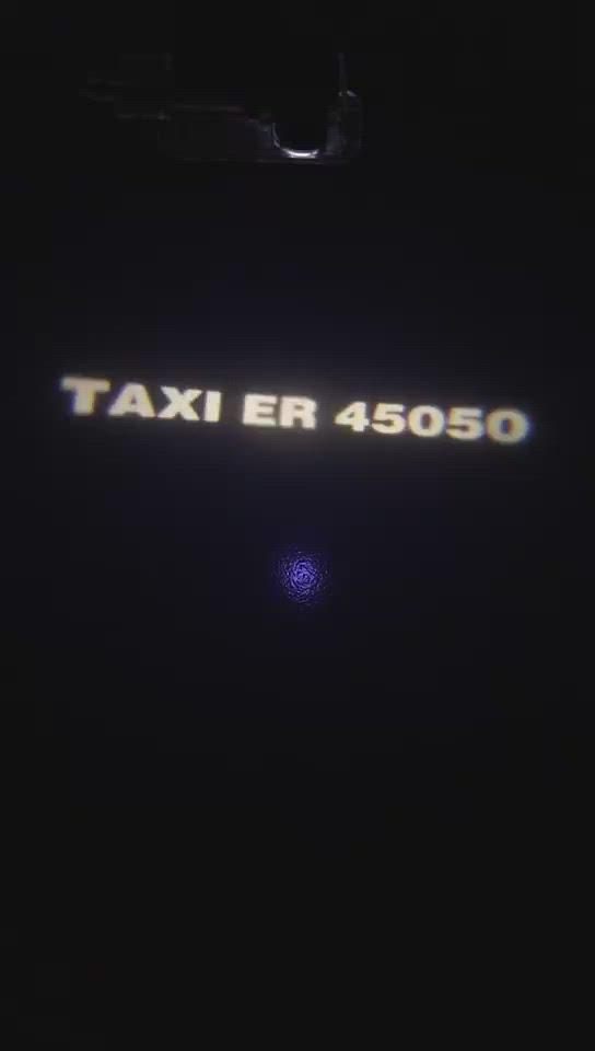 Kooperation mit Taxiunternehmen, LED Moving Scuff Plate und Logo Türleuchten für mercedes benz E KLASSES