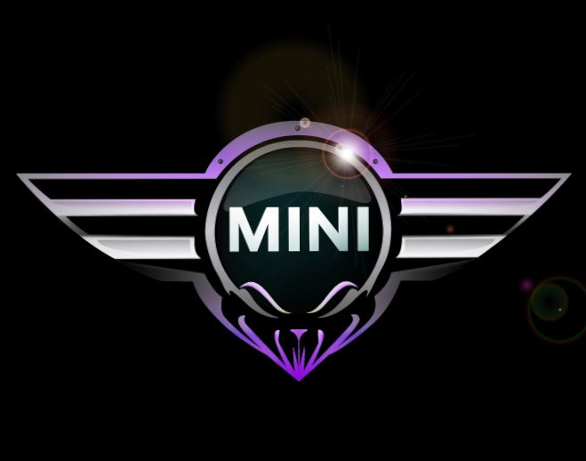 MINI LOGO PROJECROTR LIGHTS Nr.01 (quantità 1 = 1 set/2 luci porta)