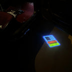 AUDI LOGO PROJECTOT LIGHTS Nr.19 (quantité 1 = 2 Logo Films /2 feux de porte)