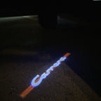PORSCHE Carrera  LOGO PROJECTOT LIGHTS Nr.8086 (quantity  1 =  2 Logo Film /  2 door lights)