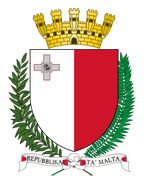 Malta Repubblika ta' Malta Nationalflagge Logo (Menge 1 = 1 Sätze / 2 Logo Film / Kann von Lichtern andere Logos ersetzen)