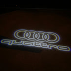 AUDI LOGO PROJECTOT LIGHTS Nr.19 (quantité 1 = 2 Logo Films /2 feux de porte)