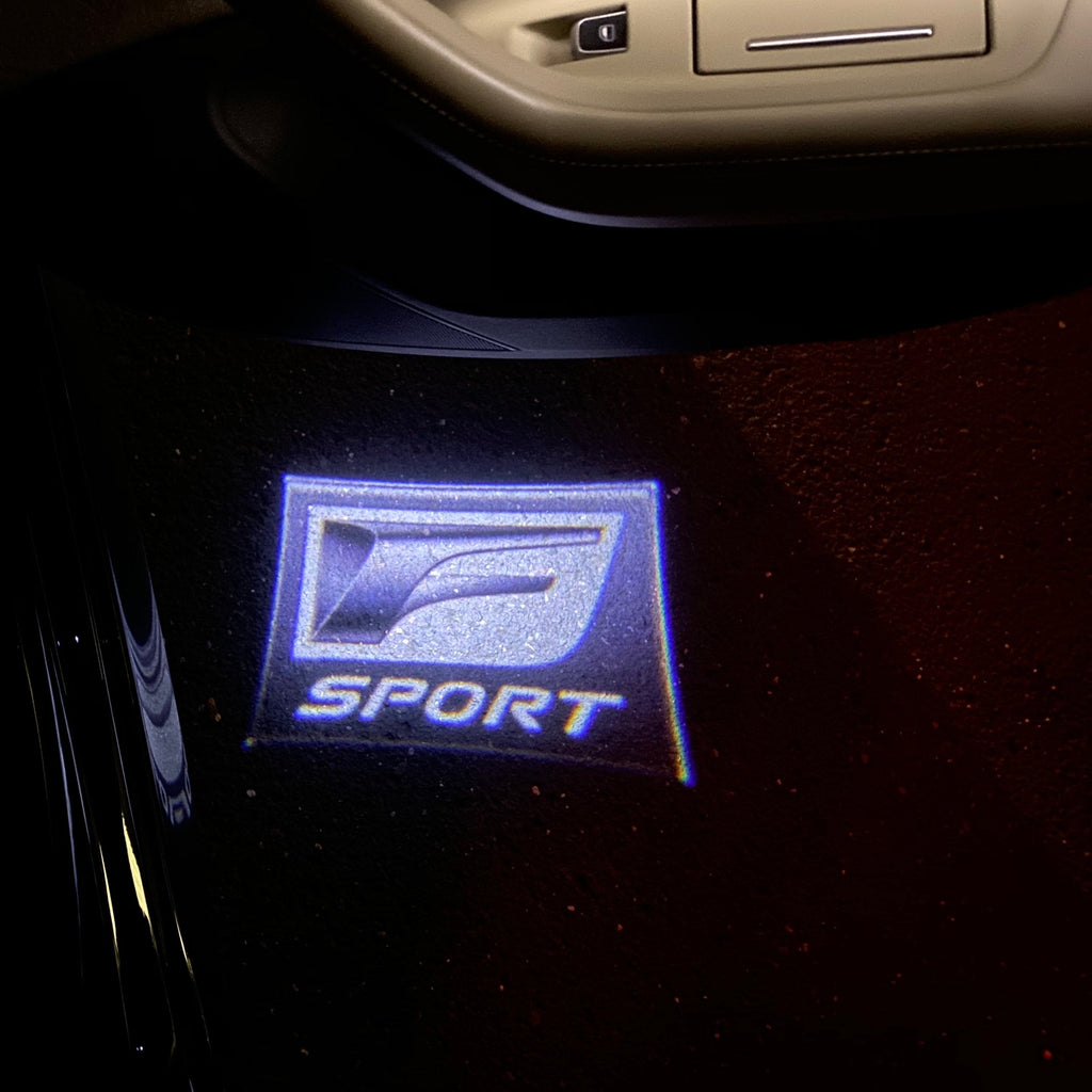 RC F LOGO PROJECROTR LIGHTS Nr.02 (Menge 1 = 1 Sets/2 Türleuchten)
