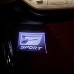 RC F LOGO PROJECROTR LIGHTS Nr.02 (Menge 1 = 1 Sets/2 Türleuchten)