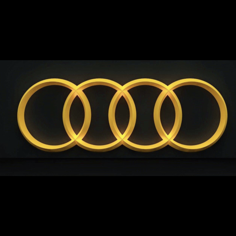 AUDI RING LOGO PROJEKTOT LIGHTS Nr.144 (Menge 1 = 2 Logo Films /2 Türlichter 6528999;