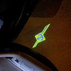 LUCES DEL PROYECTOR DEL LOGOTIPO Volvo Nr.30 (cantidad 1 = 2 Película de logotipo / 2 luces de puerta)