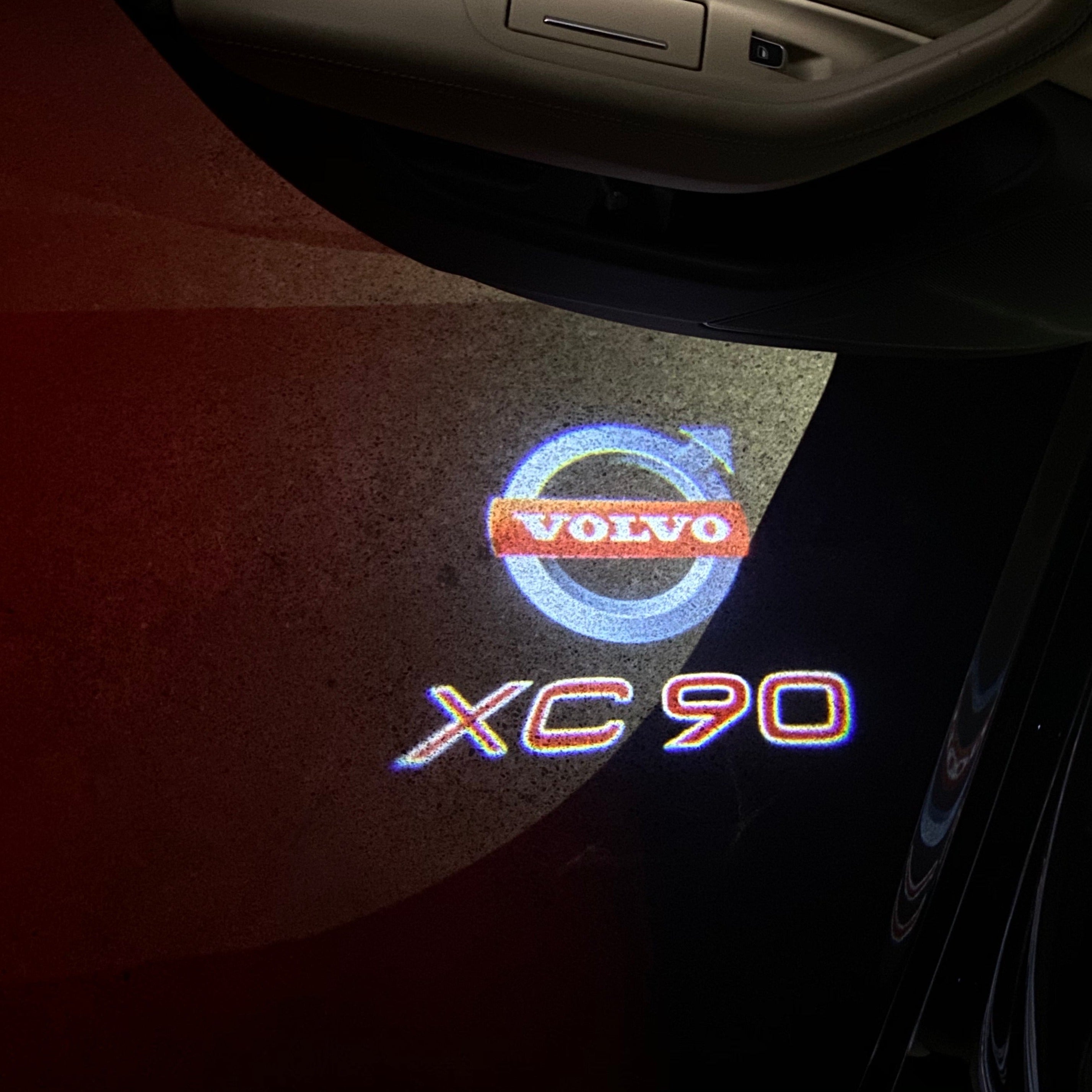 Volvo XC 90 LOGO PROJECROTR LIGHTS Nr.12  (quantity  1 =  2 Logo Film /  2 door lights)