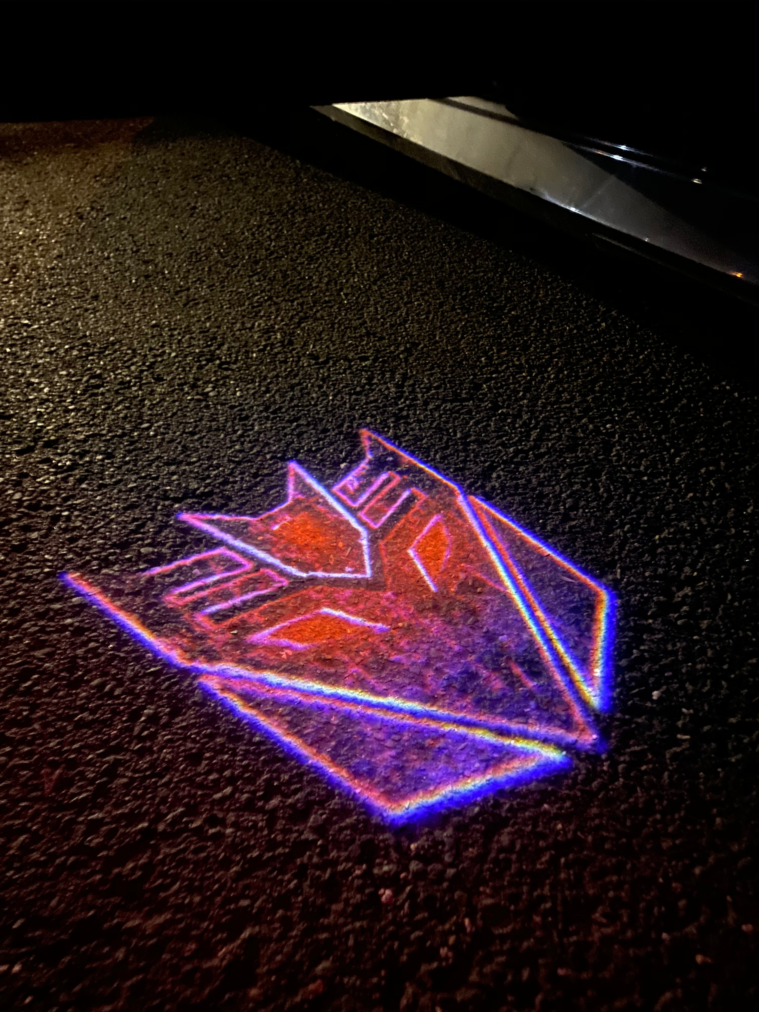 Transformers Logo Nr.263 (quantité 1 = 2 Logo Films /2 feux de porte)