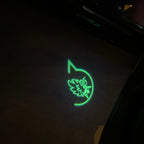 SAAB  Original LOGO PROJECROTR LIGHTS Nr.2517  (quantity 1 = 1 sets/2 door lights)