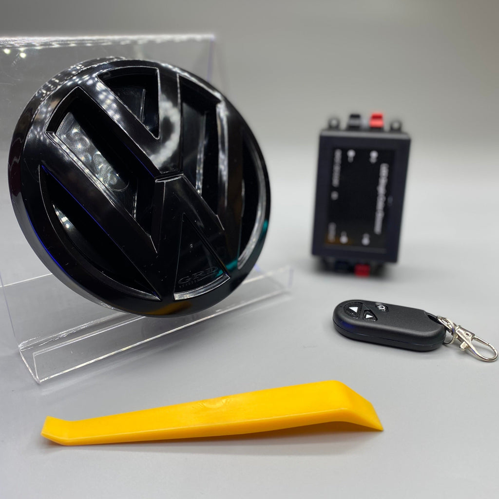 VW FRONT GRILL LOGO LED