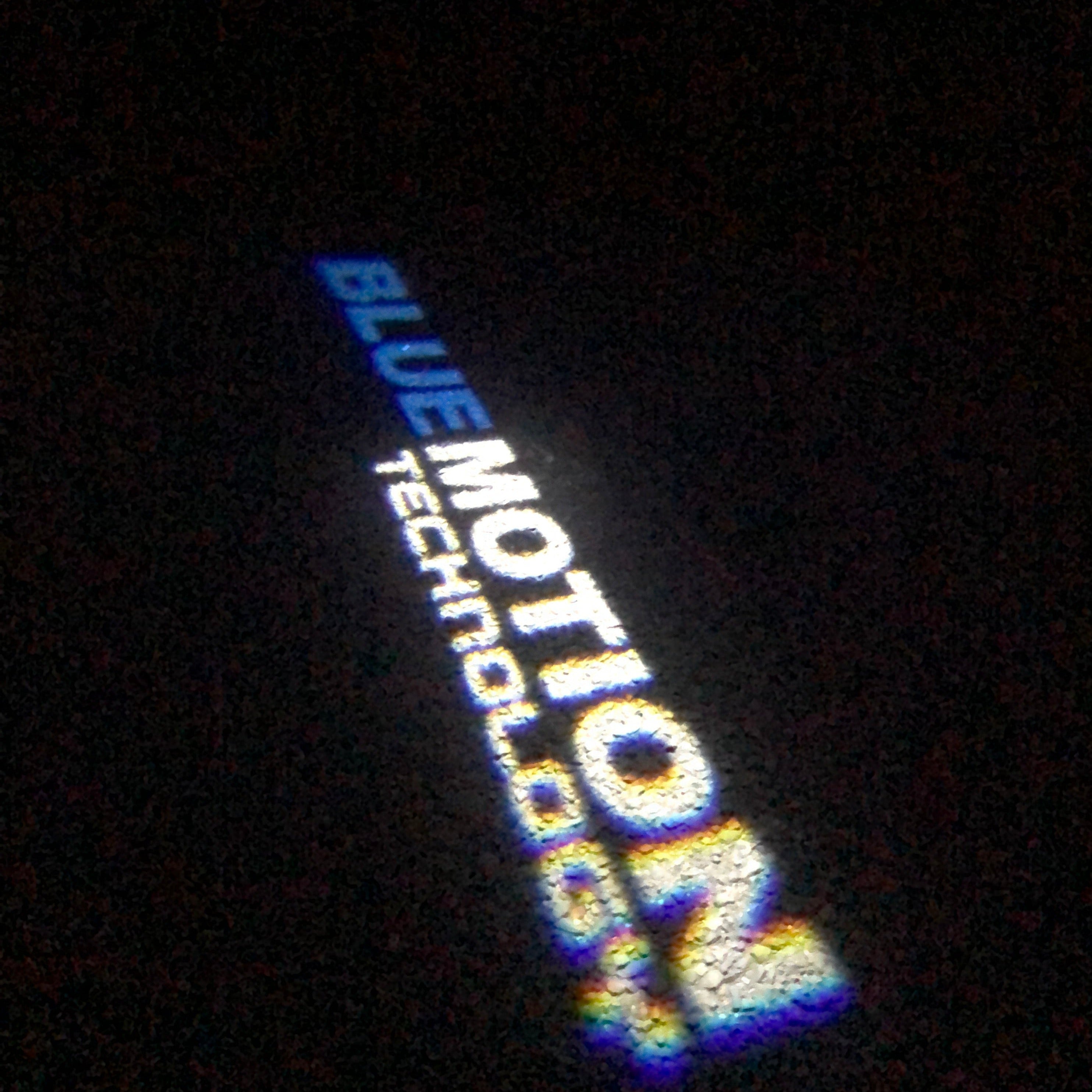 Volkswagen Türleuchten BLUE MOTION Logo Nr. 26 (Menge 1 = 2 Logofolien /2 Türleuchten)