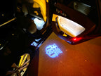 Football CLUB  FC Barcelona Logo Nr.258  (quantity 1 = 2 Logo Films /2 door lights）