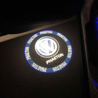 Volkswagen Türleuchten PHAETON Logo Nr. 78 (Menge 1 = 2 Logofolien /2 Türleuchten)