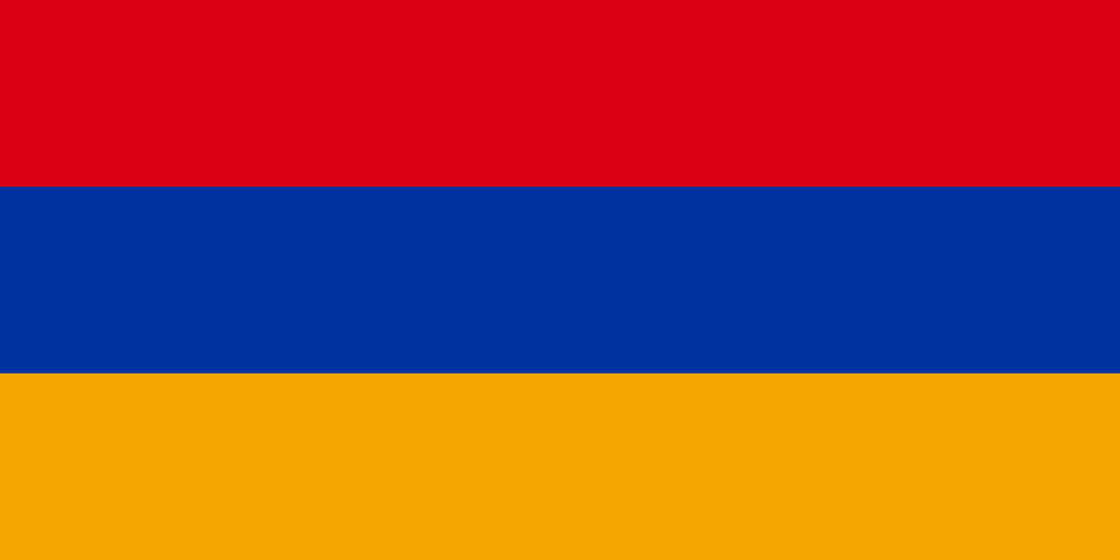 أرمينيا Հայաստանի Հանրապետություն شعار العلم الوطني (كمية 1 = 1 مجموعات / 2 فيلم شعار / يمكن استبدال أضواء شعارات أخرى)