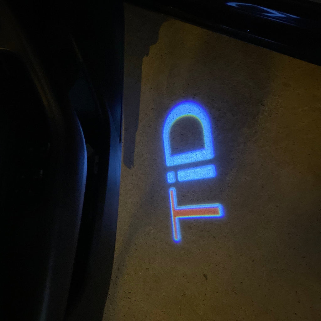 SAAB TID LOGO PROJECROTR LIGHTS Nr.2511  (quantity 1 = 1 sets/2 door lights)