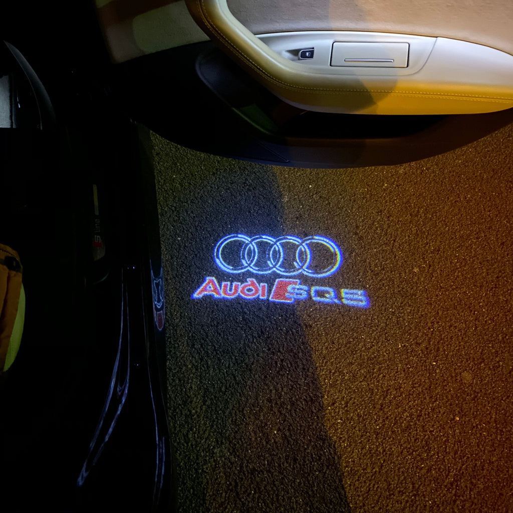 AUDI LOGO PROJEKTOT LIGHTS Nr.253 (Menge 1 = 2 Logo Films /2 Türlichter im Kombi 652899;