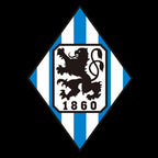Football CLUB Munchen 1860 Logo Nr.258  (quantity 1 = 2 Logo Films /2 door lights）